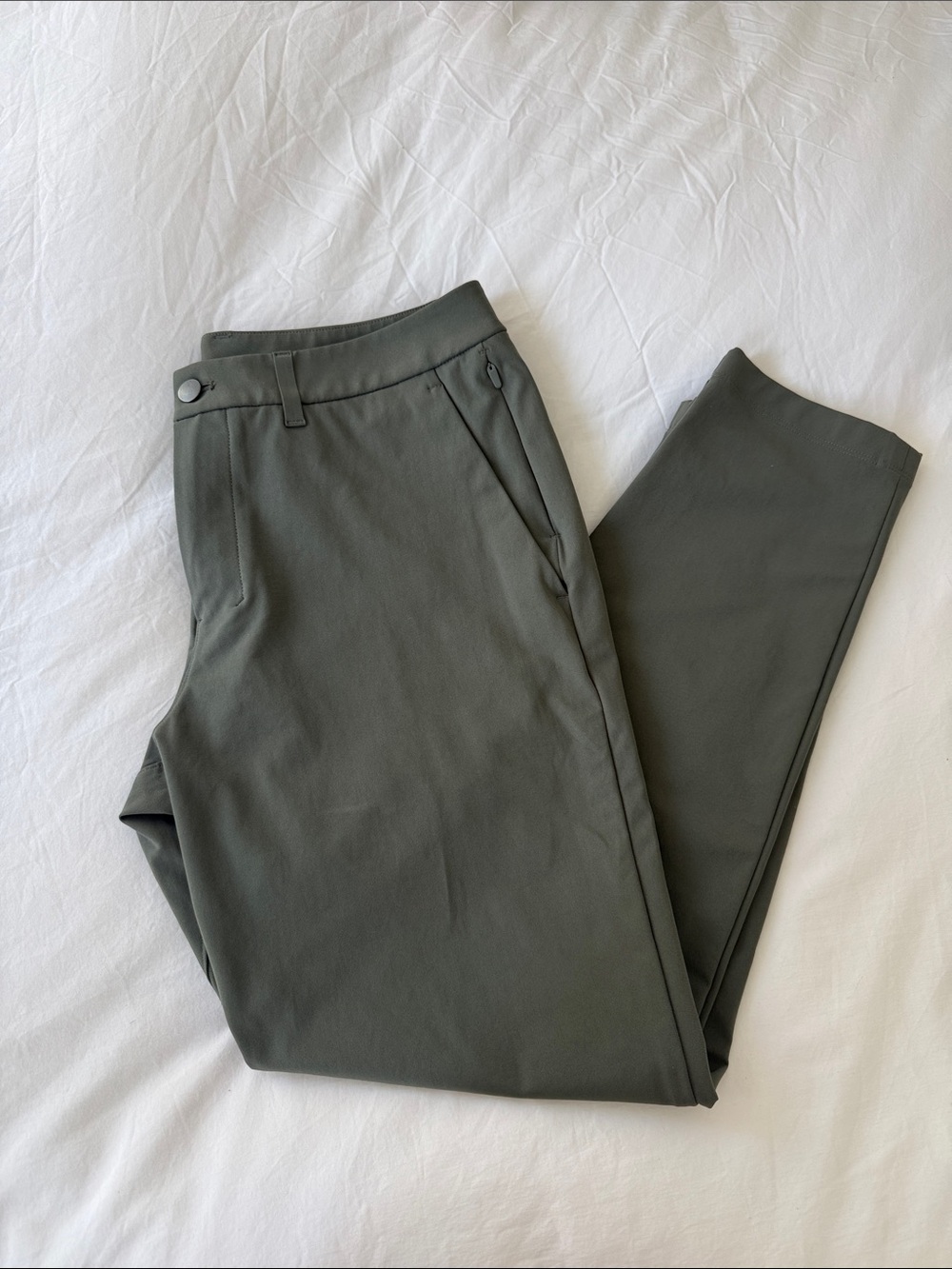 Lululemon Men’s ABC Pants Slim Fit Olive - Smart Casual Trousers